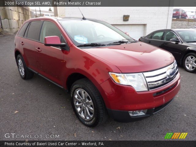 2008 Ford Edge SEL AWD in Redfire Metallic