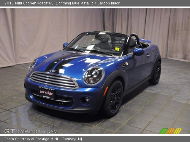 2013 Mini Cooper Roadster in Lightning Blue Metallic