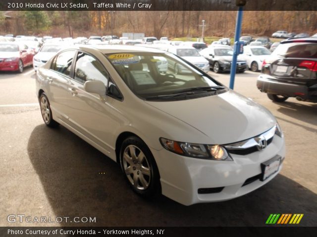 2010 Honda Civic LX Sedan in Taffeta White