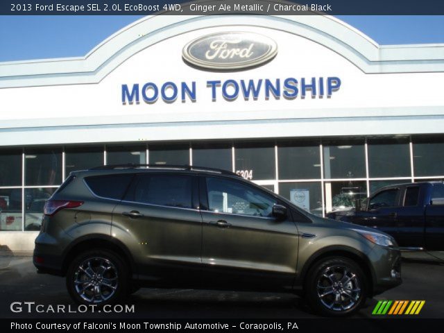 2013 Ford Escape SEL 2.0L EcoBoost 4WD in Ginger Ale Metallic