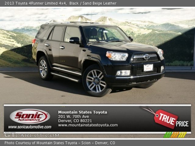 2013 Toyota 4Runner Limited 4x4 in Black
