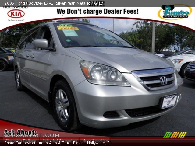 2005 Honda Odyssey EX-L in Silver Pearl Metallic