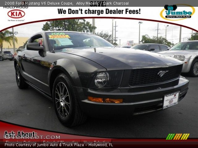 2008 Ford Mustang V6 Deluxe Coupe in Alloy Metallic