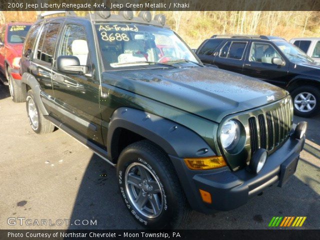 Jeep Green Metallic 2006 Jeep Liberty Renegade 4x4 Khaki