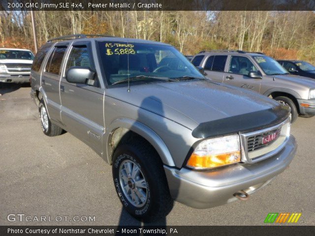 2000 GMC Jimmy SLE 4x4 in Pewter Metallic