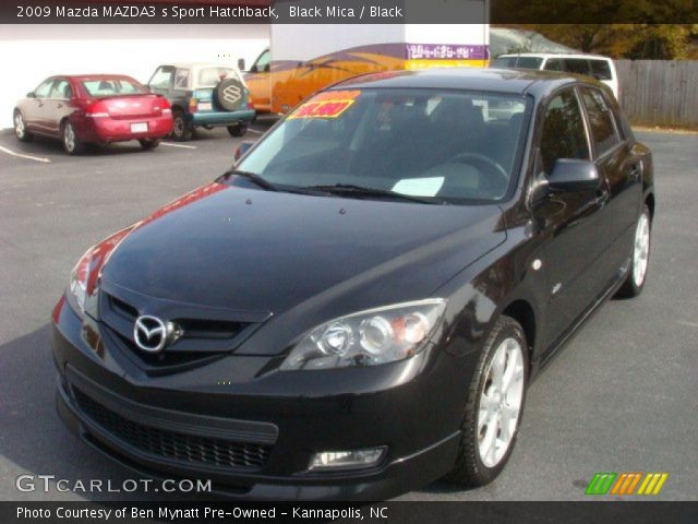 2009 Mazda MAZDA3 s Sport Hatchback in Black Mica