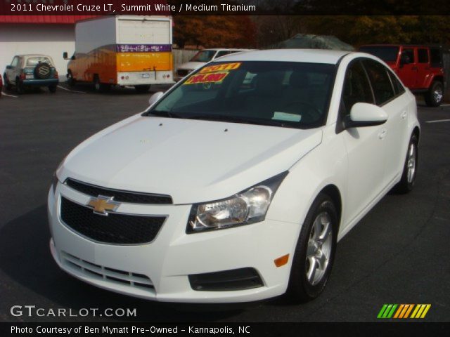 2011 Chevrolet Cruze LT in Summit White