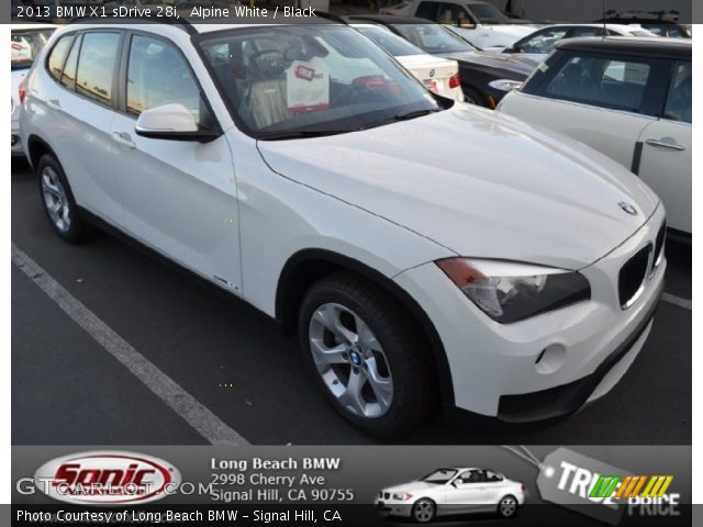 2013 BMW X1 sDrive 28i in Alpine White