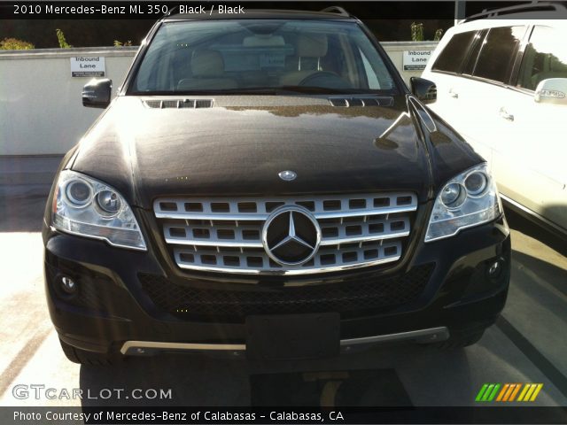 2010 Mercedes-Benz ML 350 in Black