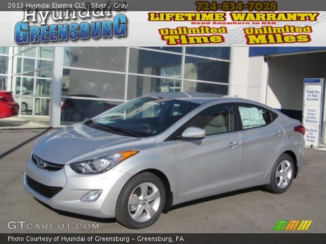 2013 Hyundai Elantra GLS in Silver