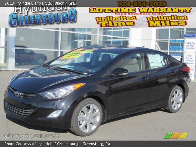 2013 Hyundai Elantra GLS in Black