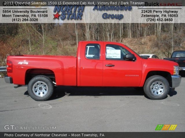 2013 Chevrolet Silverado 1500 LS Extended Cab 4x4 in Victory Red