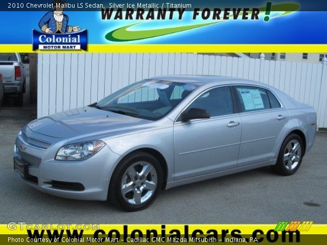 2010 Chevrolet Malibu LS Sedan in Silver Ice Metallic