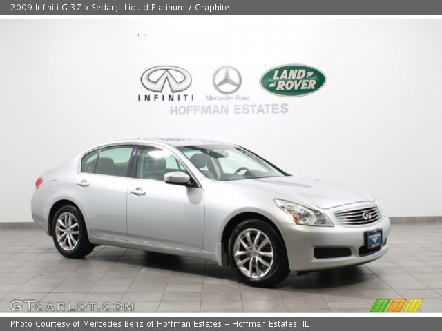 2009 Infiniti G 37 x Sedan in Liquid Platinum