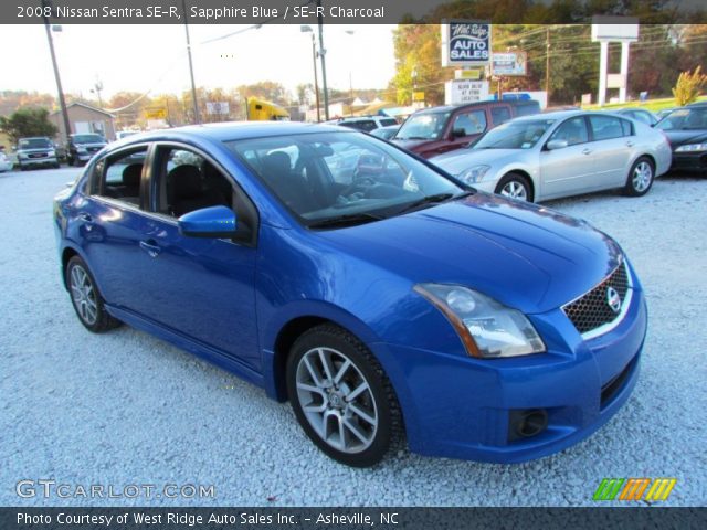 2008 Nissan Sentra SE-R in Sapphire Blue