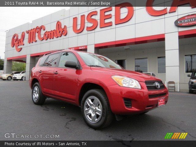 2011 Toyota RAV4 I4 in Barcelona Red Metallic