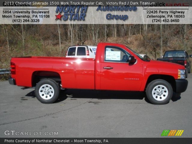 2013 Chevrolet Silverado 1500 Work Truck Regular Cab in Victory Red