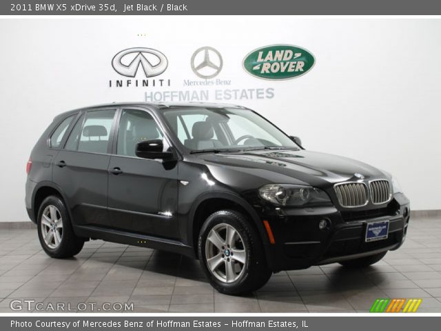 2011 BMW X5 xDrive 35d in Jet Black