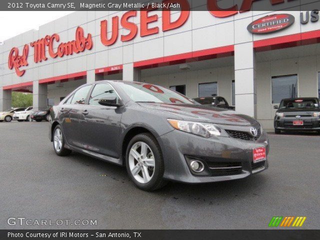 2012 Toyota Camry SE in Magnetic Gray Metallic