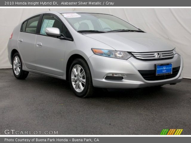 2010 Honda Insight Hybrid EX in Alabaster Silver Metallic
