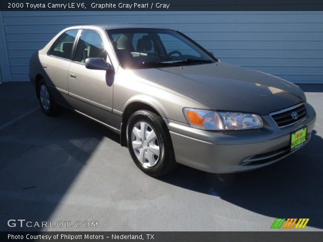 2000 Toyota Camry LE V6 in Graphite Gray Pearl