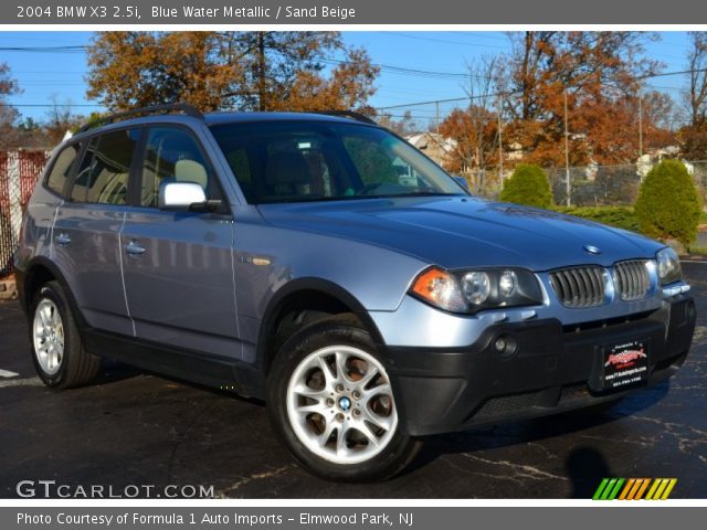 2004 BMW X3 2.5i in Blue Water Metallic