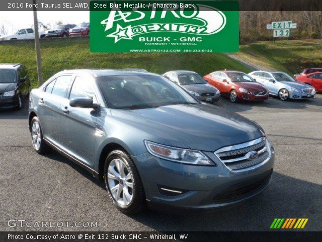 2010 Ford Taurus SEL AWD in Steel Blue Metallic