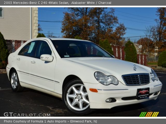 2003 Mercedes-Benz C 240 4Matic Sedan in Alabaster White