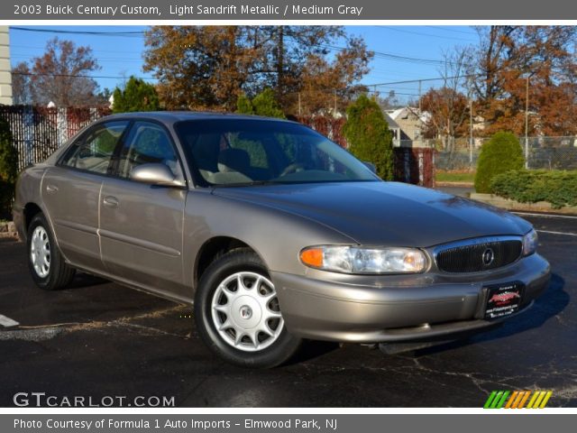 2003 Buick Century Custom in Light Sandrift Metallic