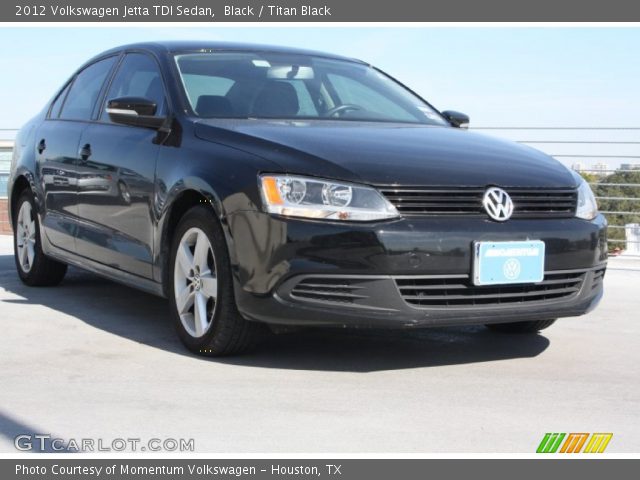 2012 Volkswagen Jetta TDI Sedan in Black