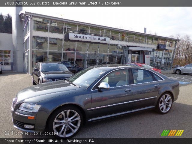 2008 Audi S8 5.2 quattro in Daytona Grey Pearl Effect