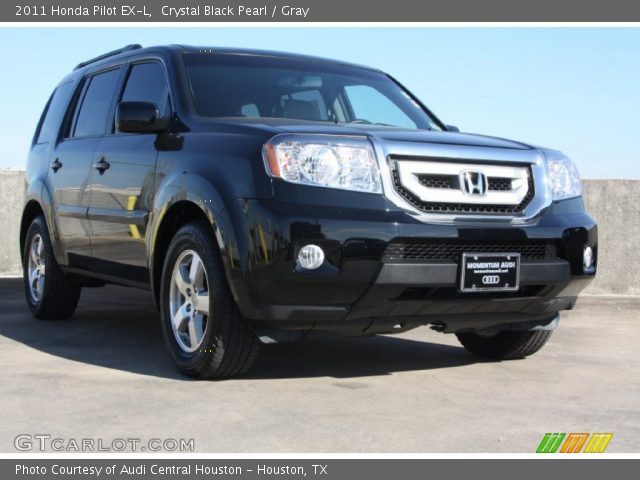 2011 Honda Pilot EX-L in Crystal Black Pearl
