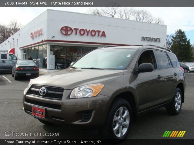 2009 Toyota RAV4 4WD in Pyrite Mica