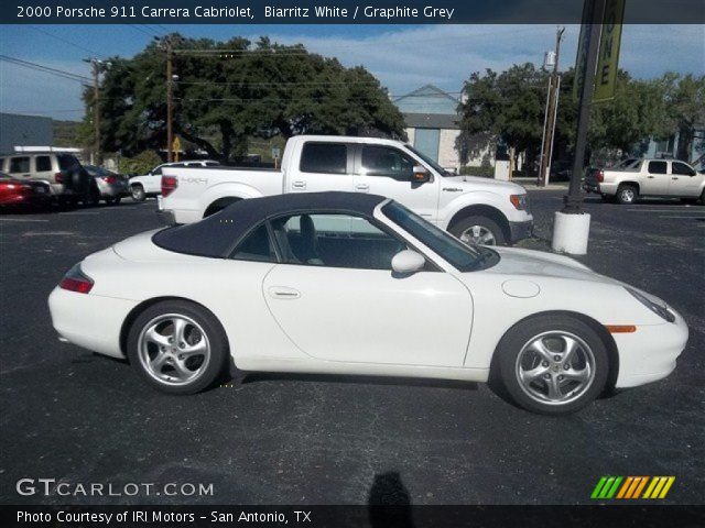 2000 Porsche 911 Carrera Cabriolet in Biarritz White