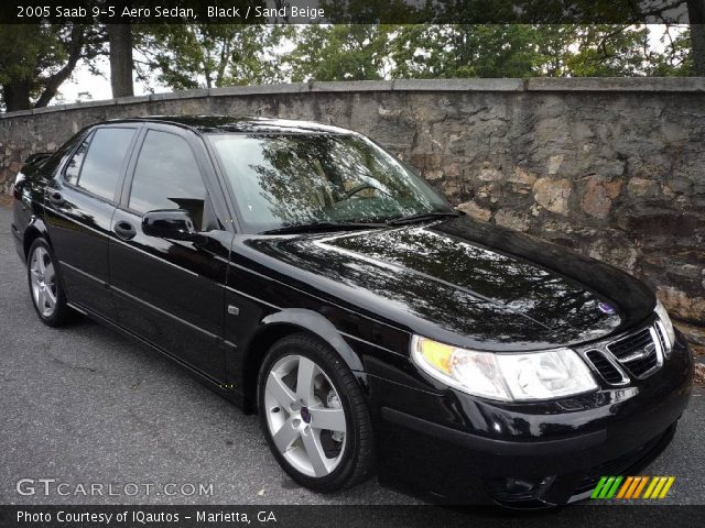 2005 Saab 9-5 Aero Sedan in Black