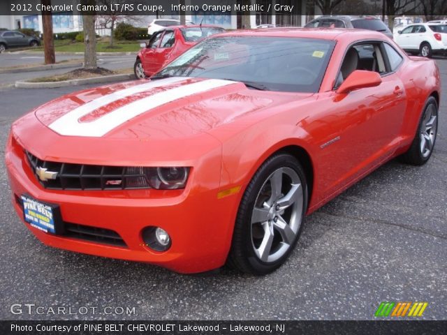 2012 Chevrolet Camaro LT/RS Coupe in Inferno Orange Metallic
