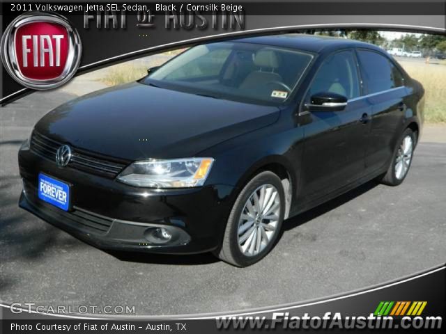 2011 Volkswagen Jetta SEL Sedan in Black