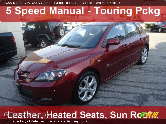 2009 Mazda MAZDA3 s Grand Touring Hatchback in Copper Red Mica
