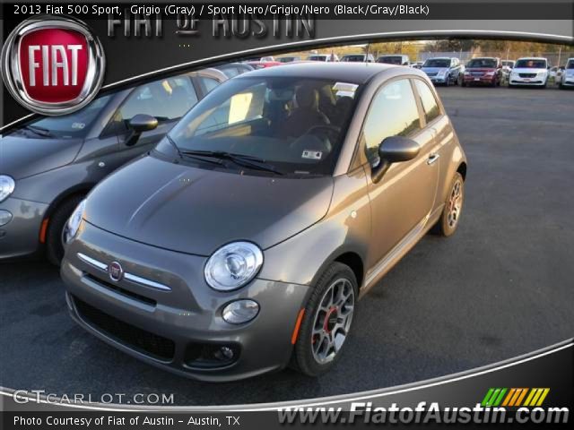 2013 Fiat 500 Sport in Grigio (Gray)