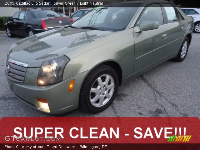 2005 Cadillac CTS Sedan in Silver Green