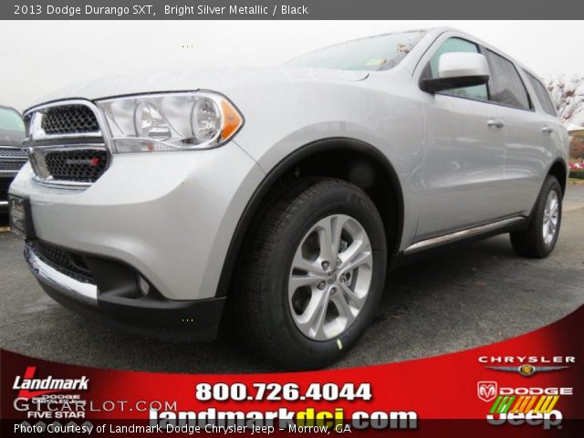 2013 Dodge Durango SXT in Bright Silver Metallic