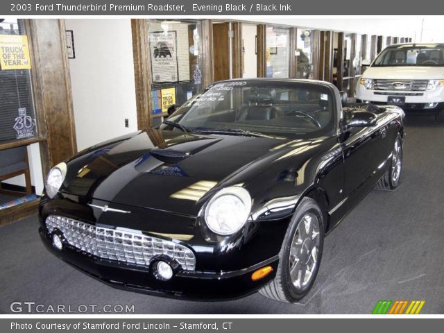 2003 Ford Thunderbird Premium Roadster in Evening Black