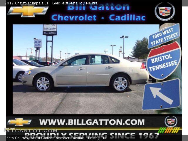 2012 Chevrolet Impala LT in Gold Mist Metallic