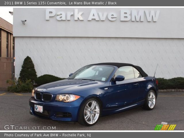2011 BMW 1 Series 135i Convertible in Le Mans Blue Metallic