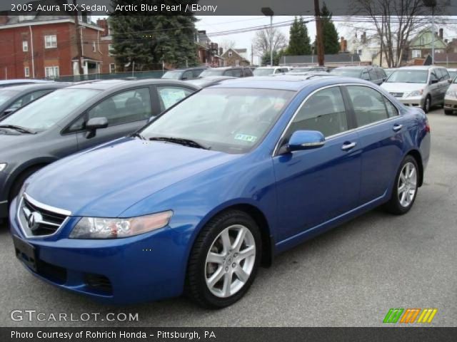 2005 Acura TSX Sedan in Arctic Blue Pearl