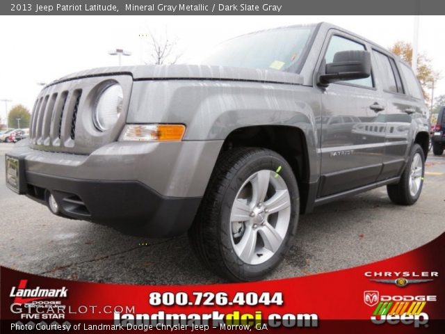 2013 Jeep Patriot Latitude in Mineral Gray Metallic