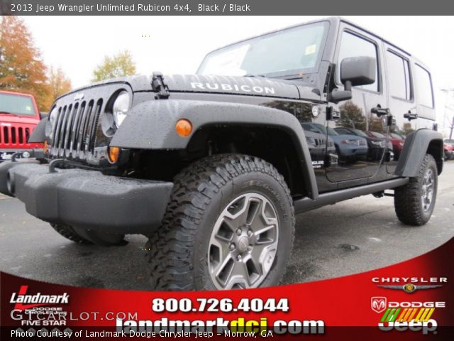 2013 Jeep Wrangler Unlimited Rubicon 4x4 in Black
