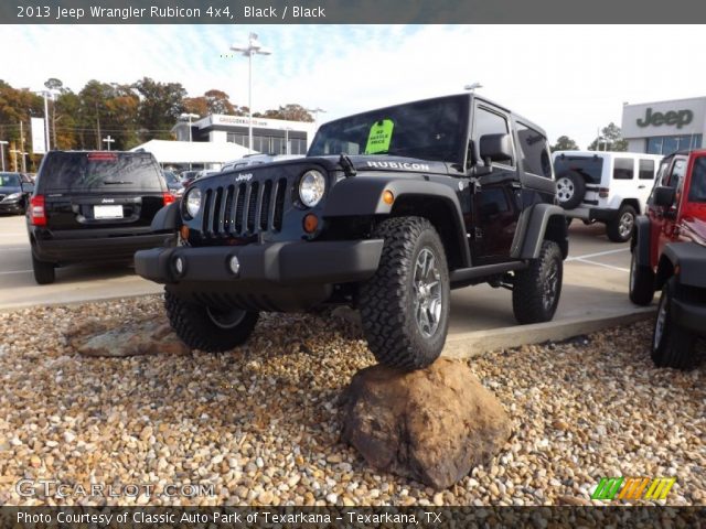 2013 Jeep Wrangler Rubicon 4x4 in Black