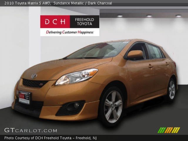 2010 Toyota Matrix S AWD in Sundance Metallic