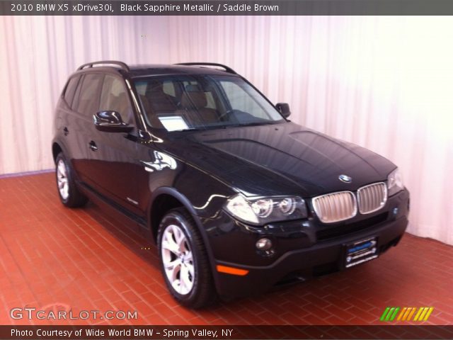 2010 BMW X5 xDrive30i in Black Sapphire Metallic